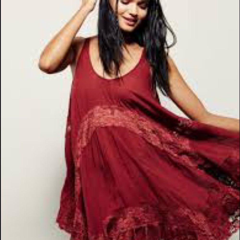 Free People She Swings Slip Dress